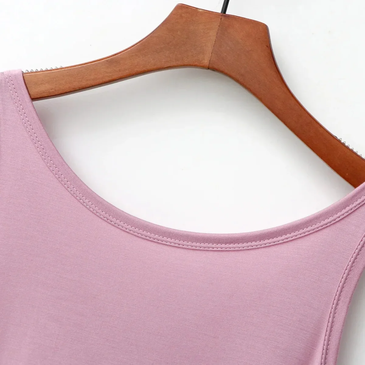 Chemise de nuit en Modal sans manches - Grandes tailles – Image 7