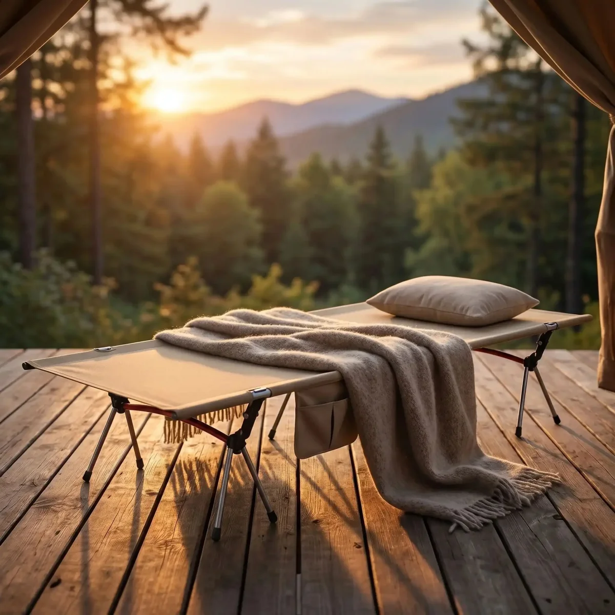 Lit de camp pliable | UltraConfort